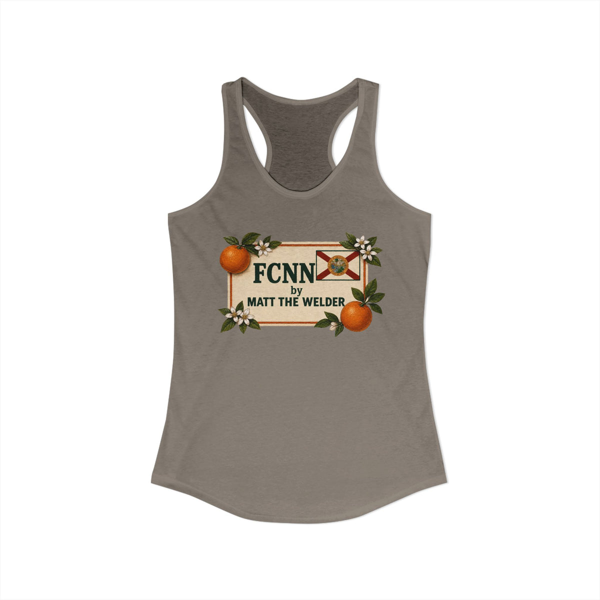 FCNN Women's Ideal Racerback Tank