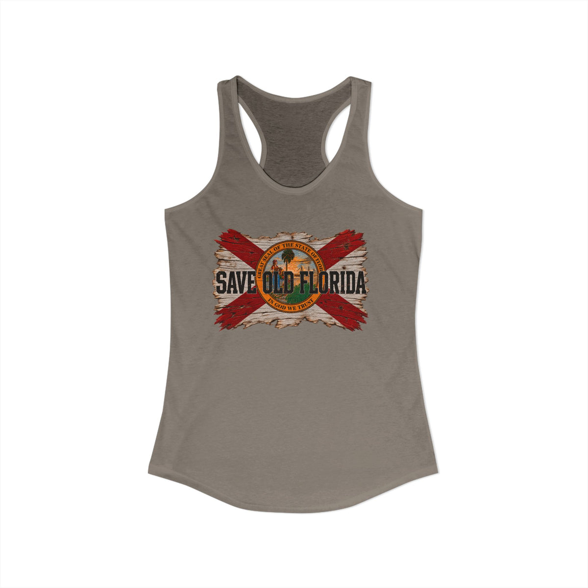 Save Old Florida Women's Racerback Tank