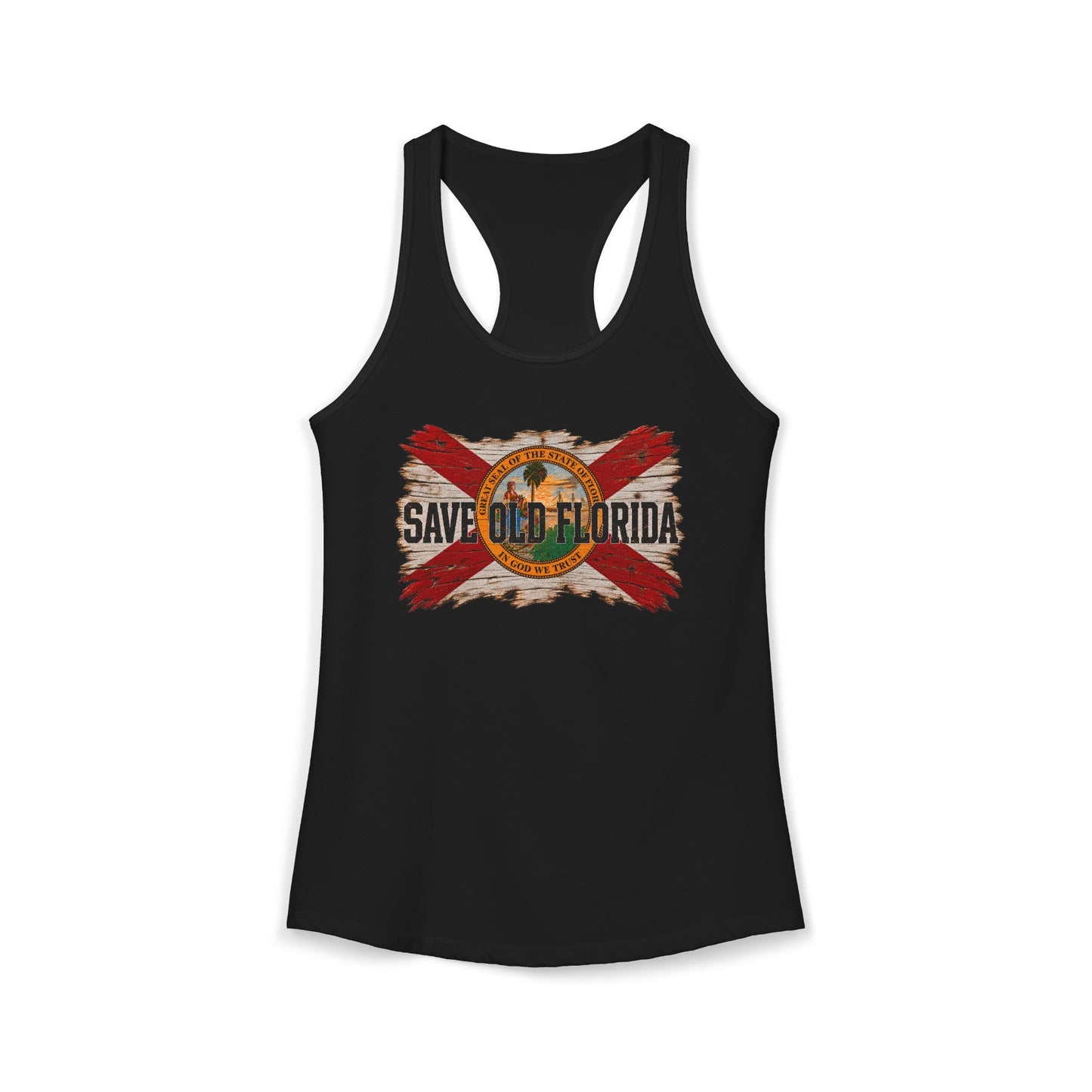 Save Old Florida Women's Racerback Tank