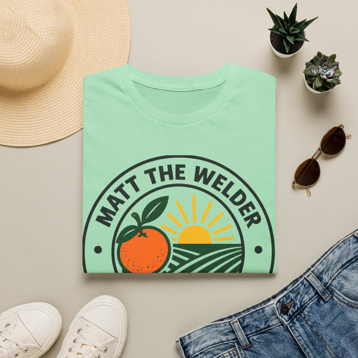 Matt The Welder Unisex Softstyle T-Shirt