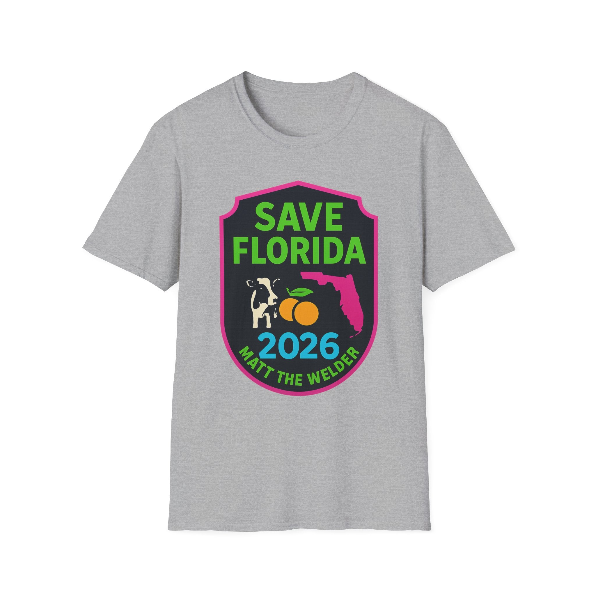 Save Florida 2026 T-Shirt – Matt the Welder Campaign Tee