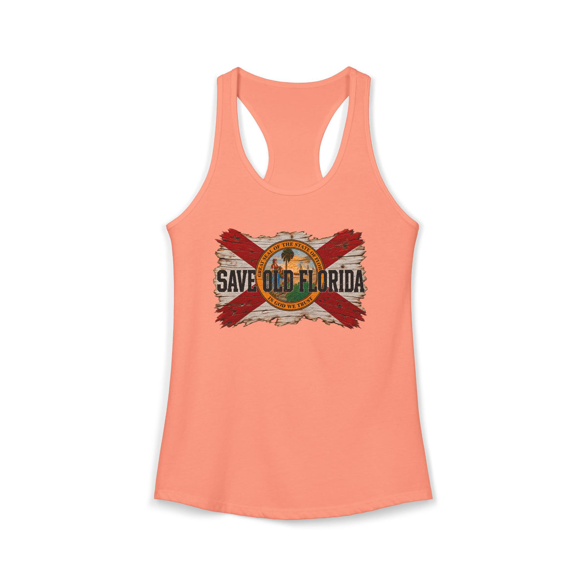 Save Old Florida Women's Racerback Tank