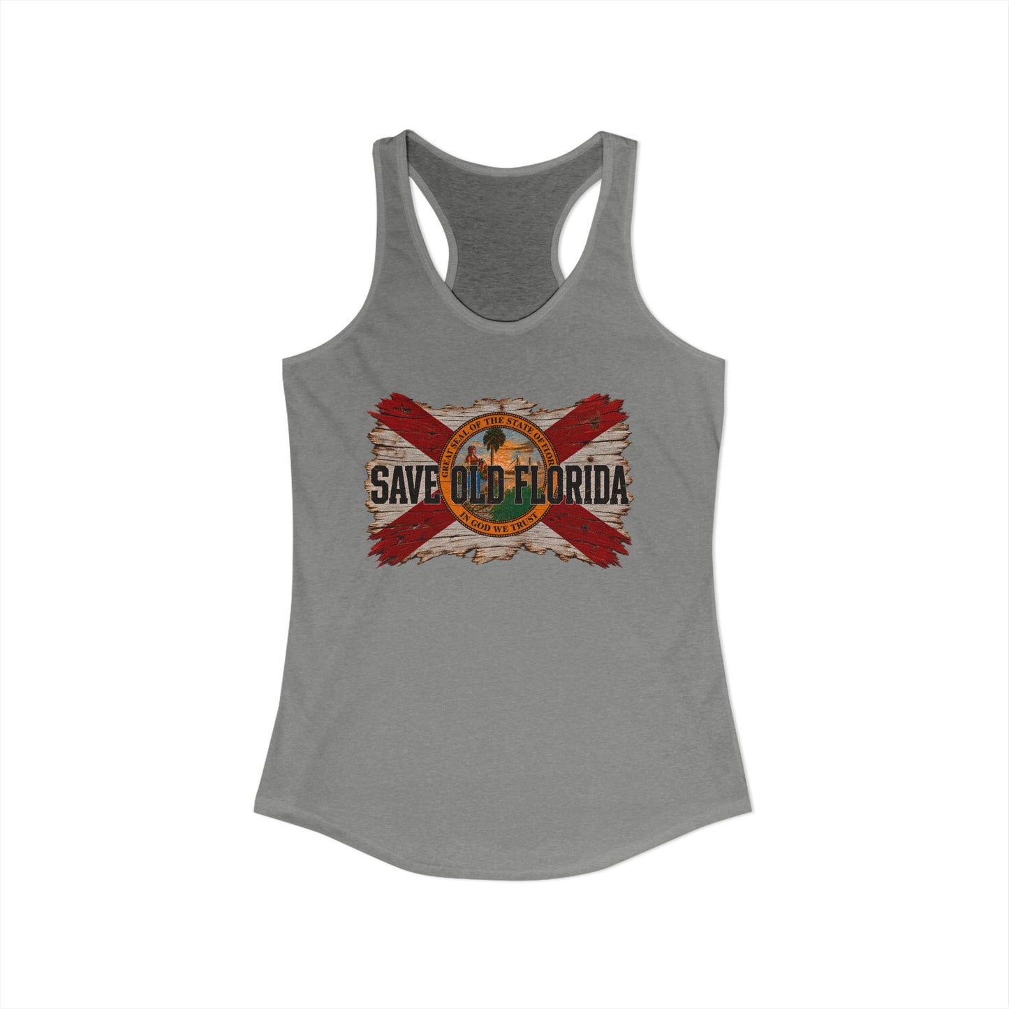Save Old Florida Women's Racerback Tank