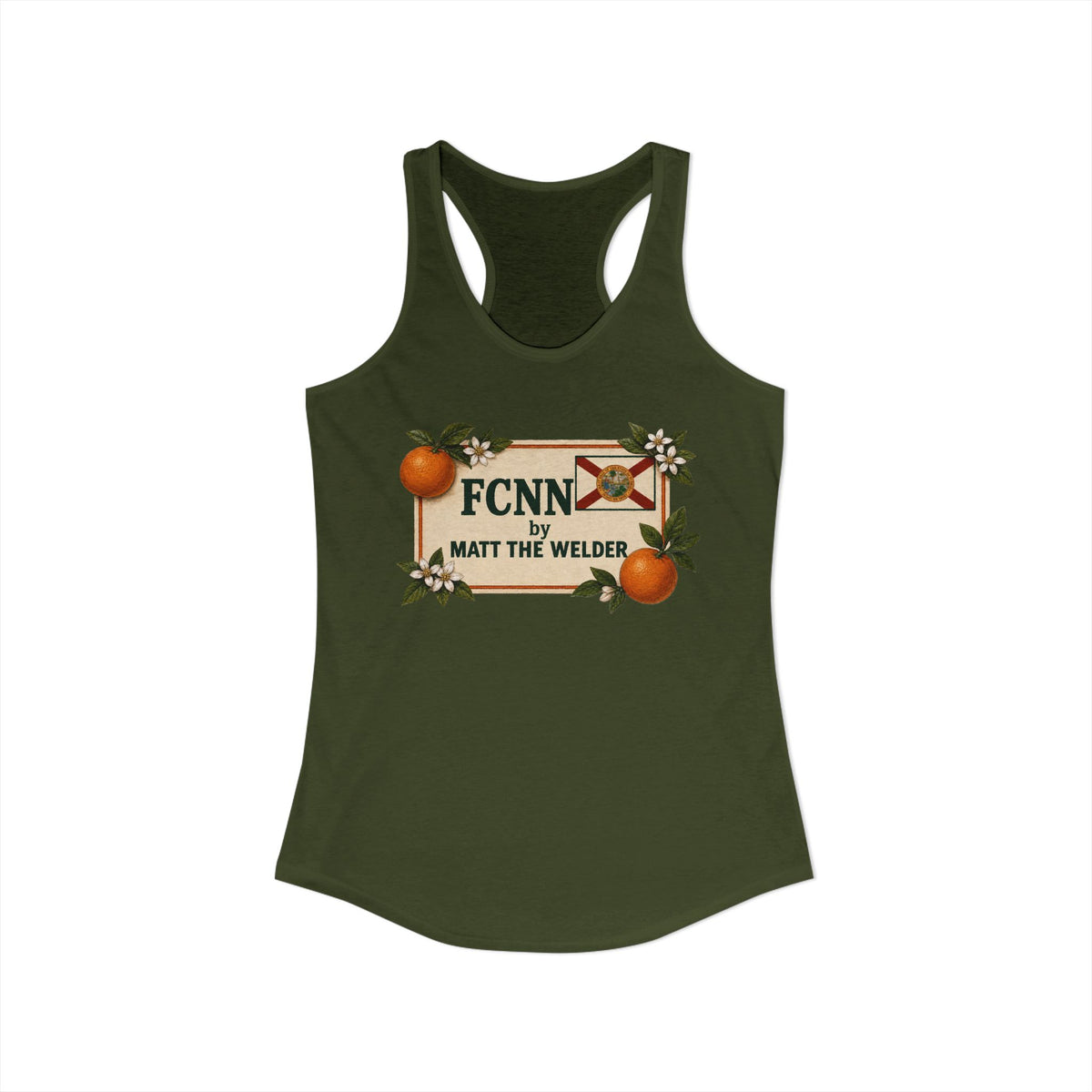 FCNN Women's Ideal Racerback Tank