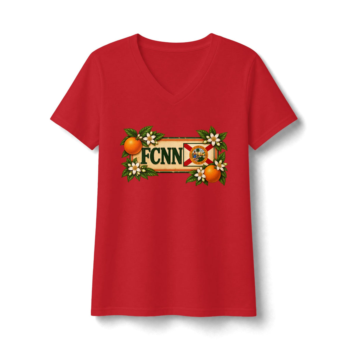 Women's FCNN  V-Neck Tee
