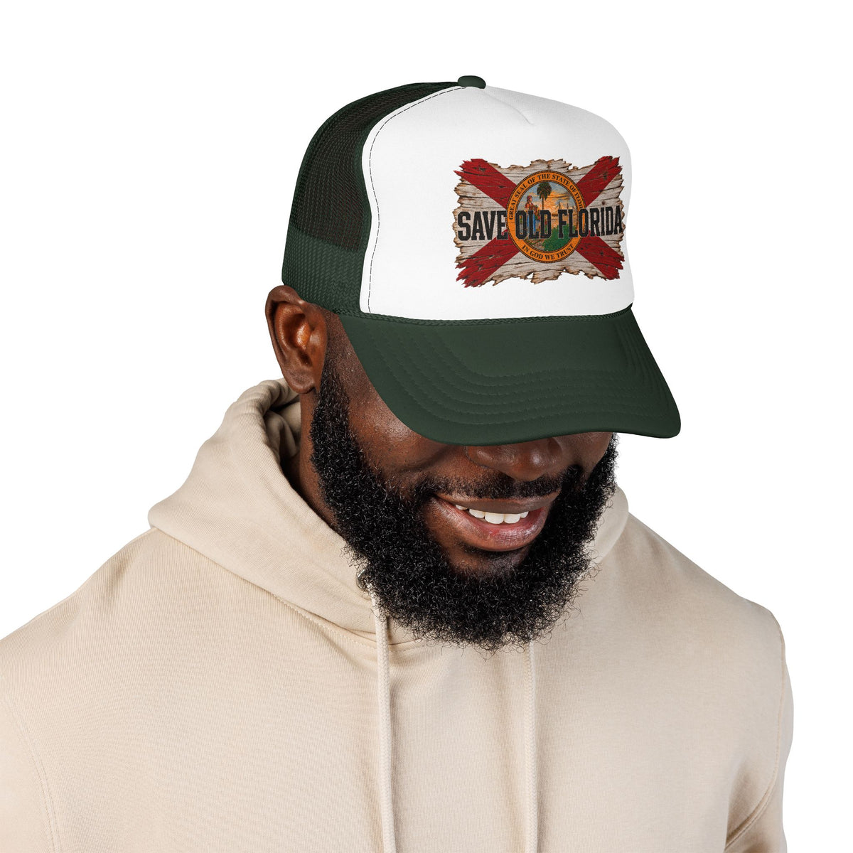 Save Old Florida Foam Trucker Hat