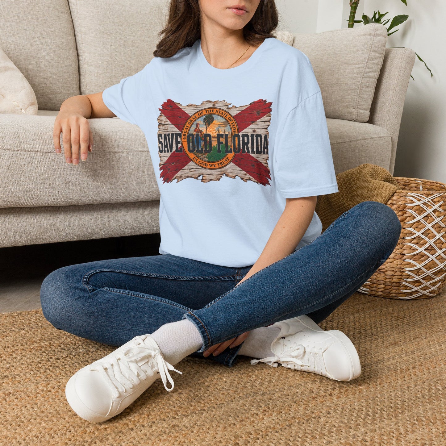 Save Old Florida Unisex Softstyle T-Shirt