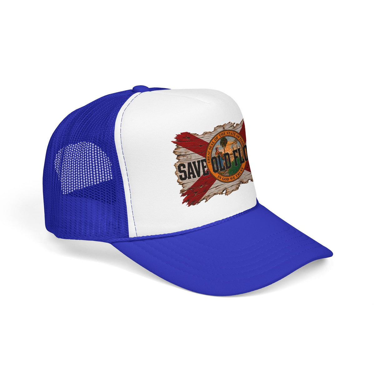 Save Old Florida Foam Trucker Hat