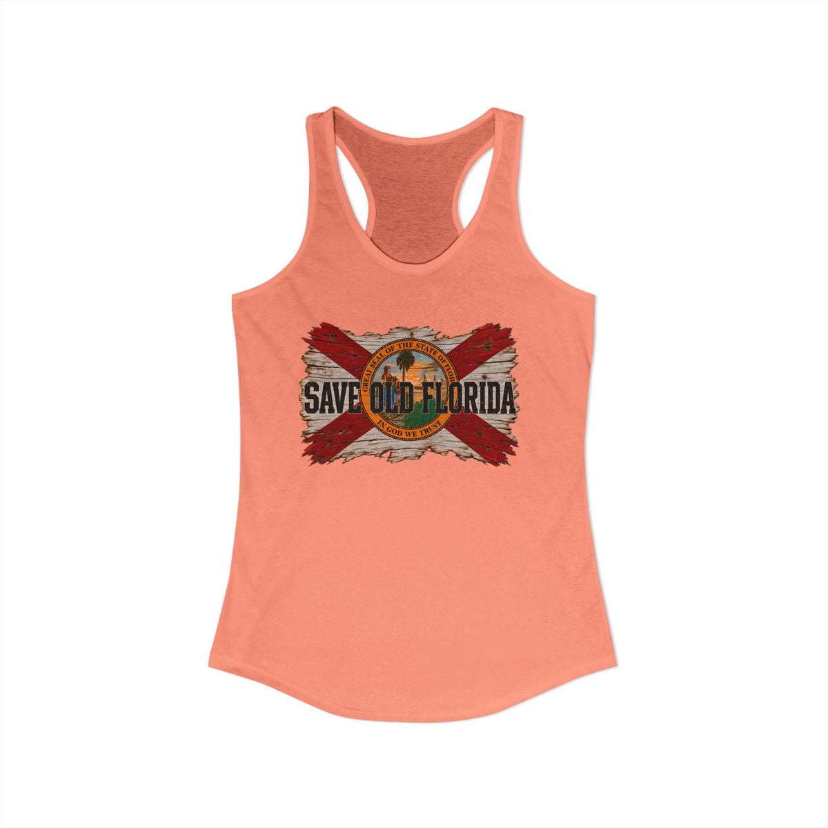Save Old Florida Women's Racerback Tank