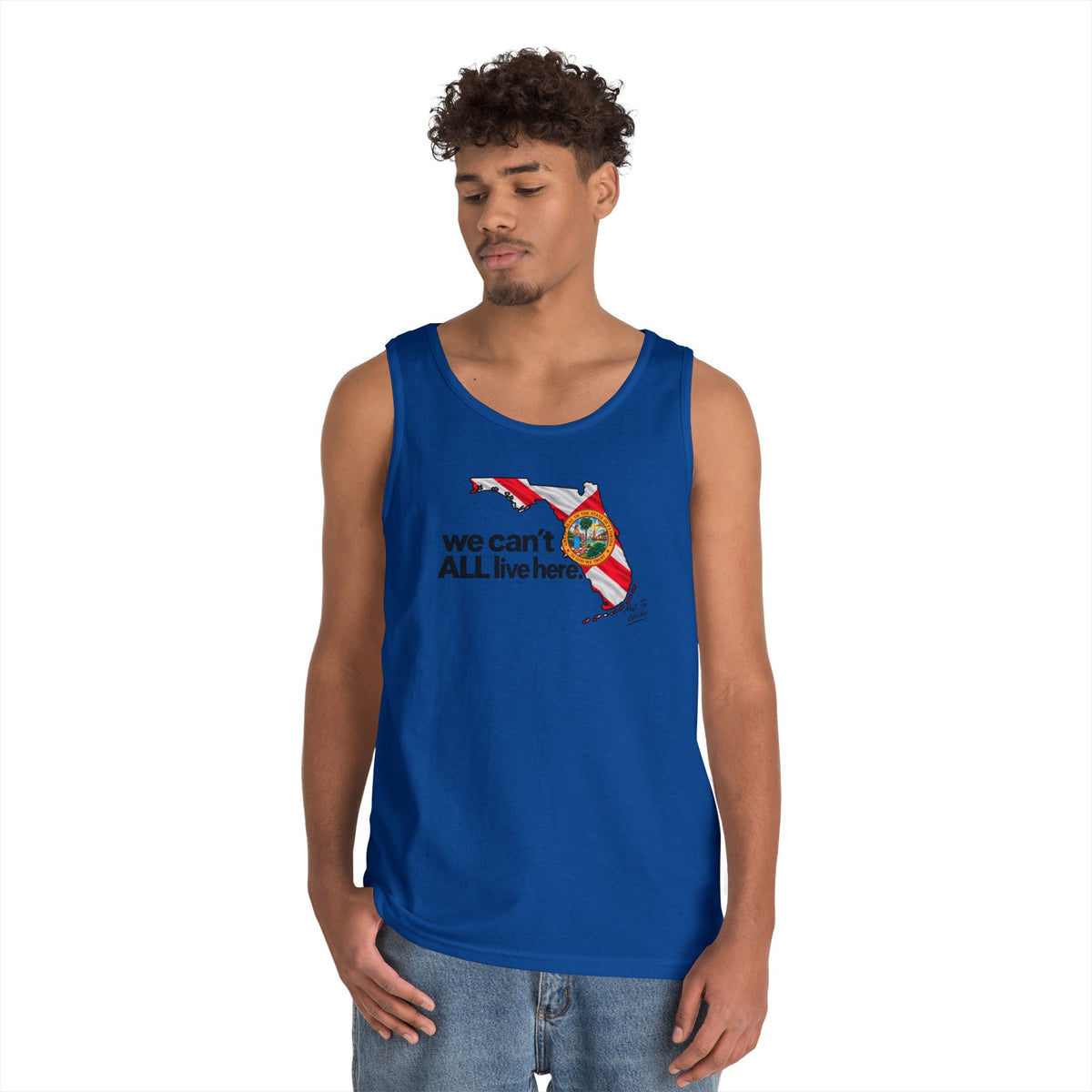 Men’s Heavy Cotton Tank Top