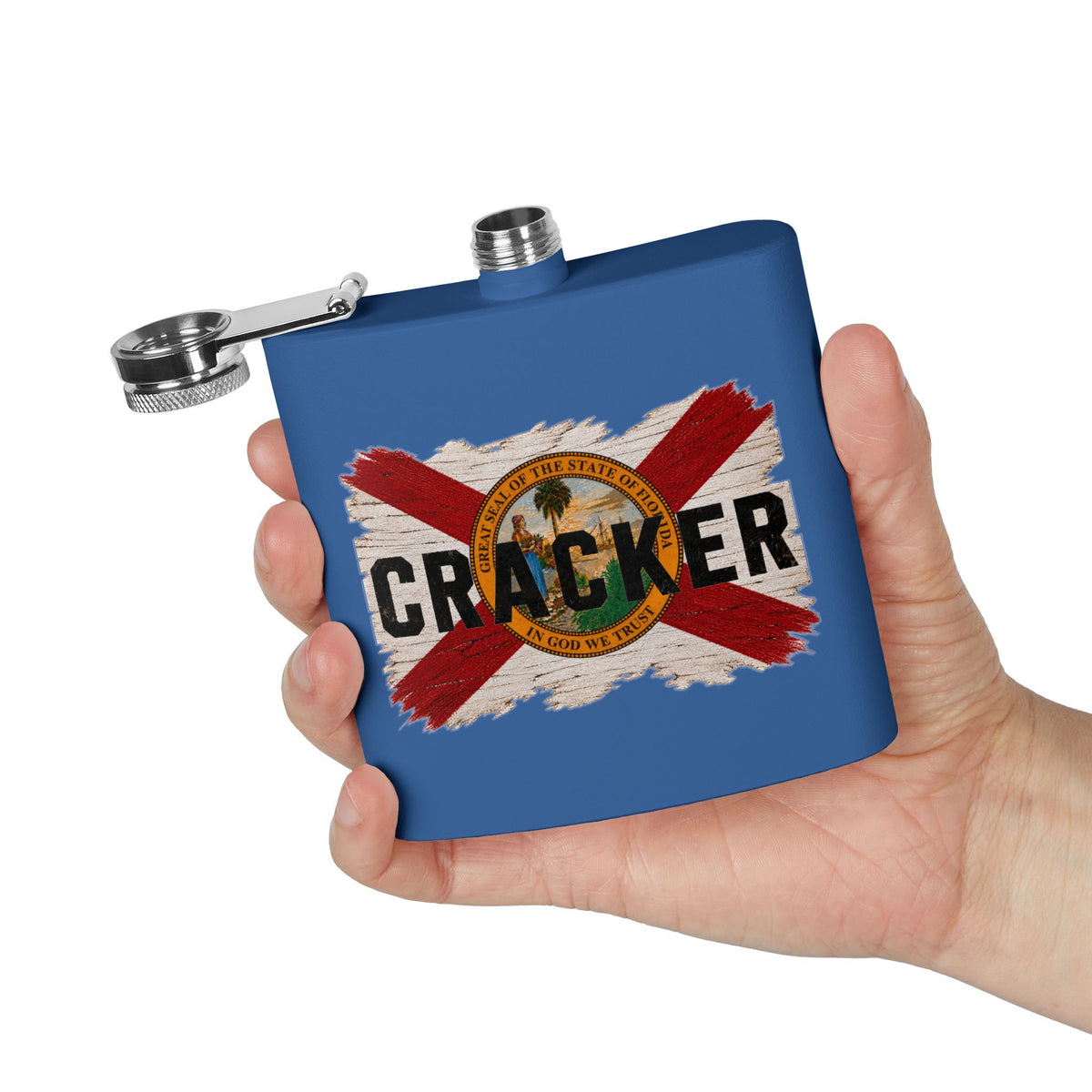 Stainless Steel Flask, 6oz