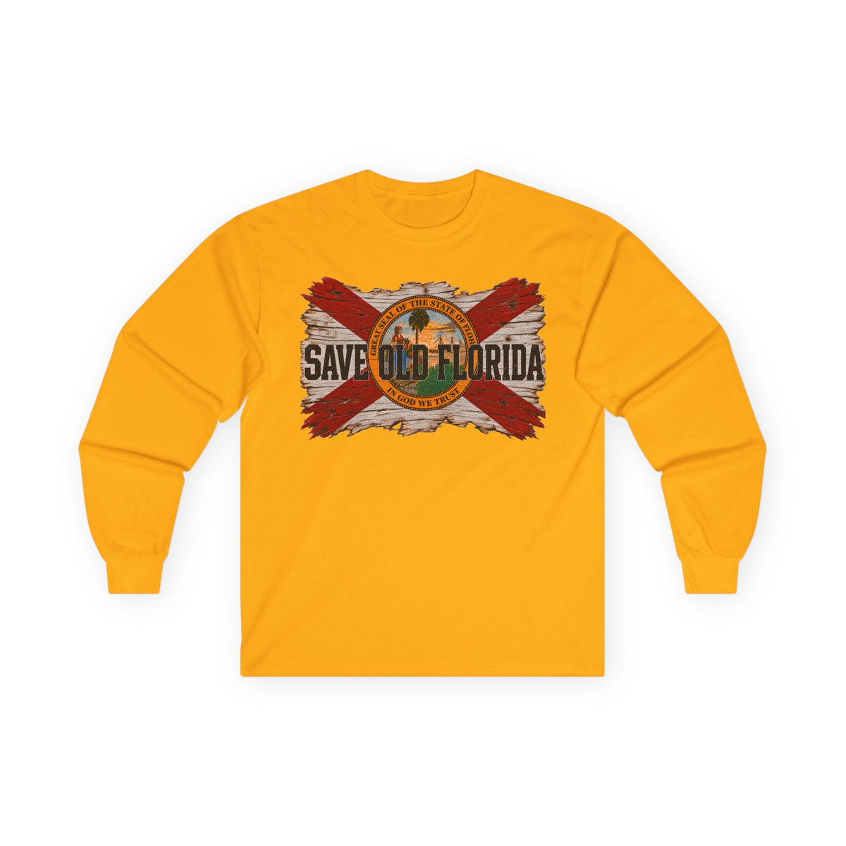Save Old Florida Unisex Ultra Cotton Long Sleeve Tee