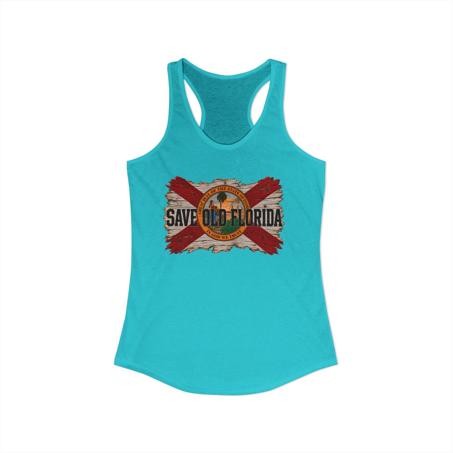Save Old Florida Women's Racerback Tank
