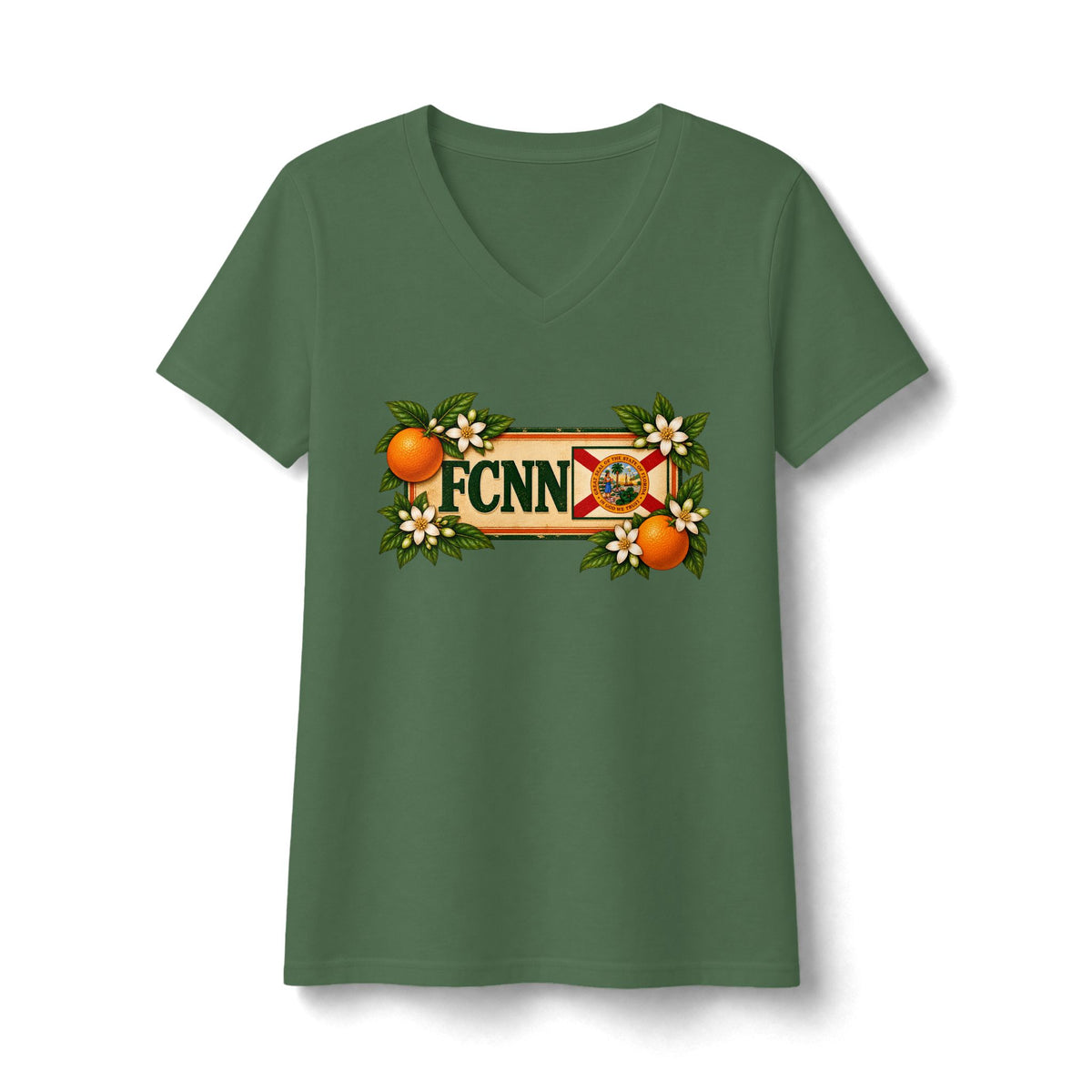 Women's FCNN  V-Neck Tee