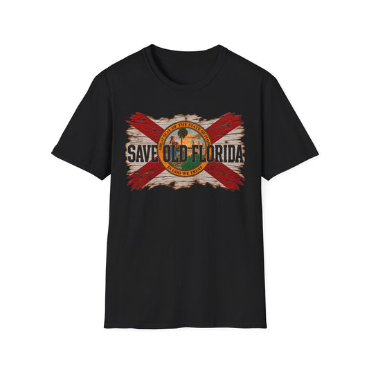 Save Old Florida Unisex Softstyle T-Shirt