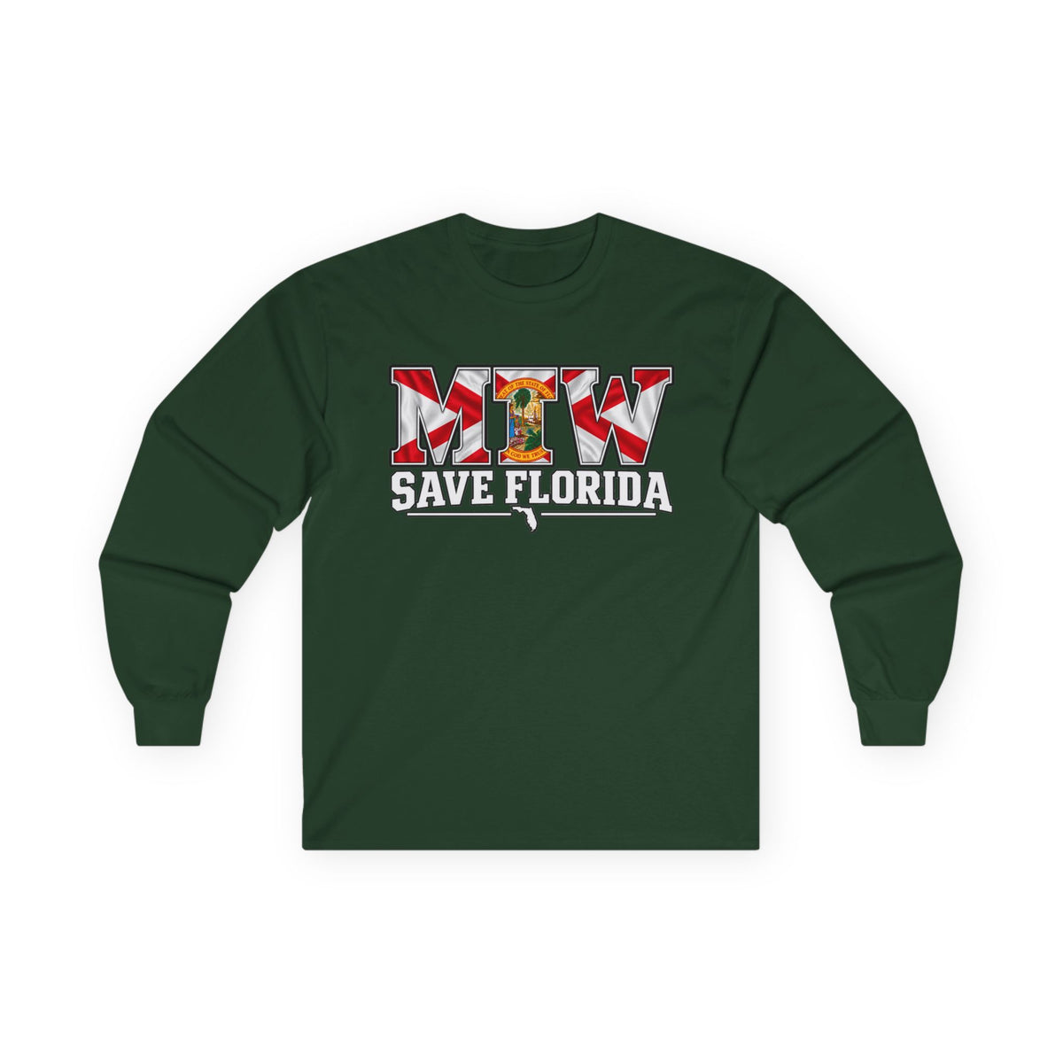 Save Florida Unisex Ultra Cotton Long Sleeve Tee