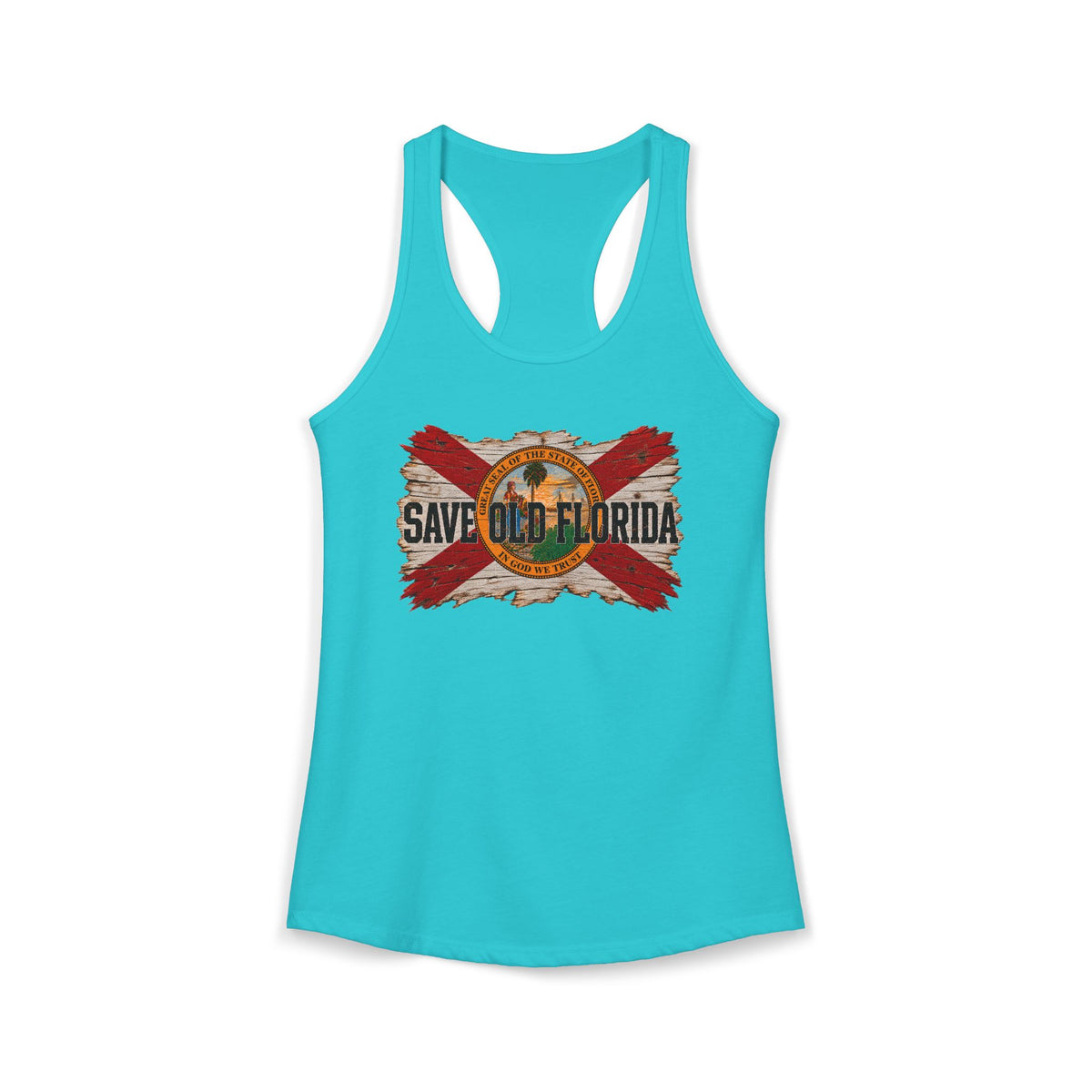 Save Old Florida Women's Racerback Tank