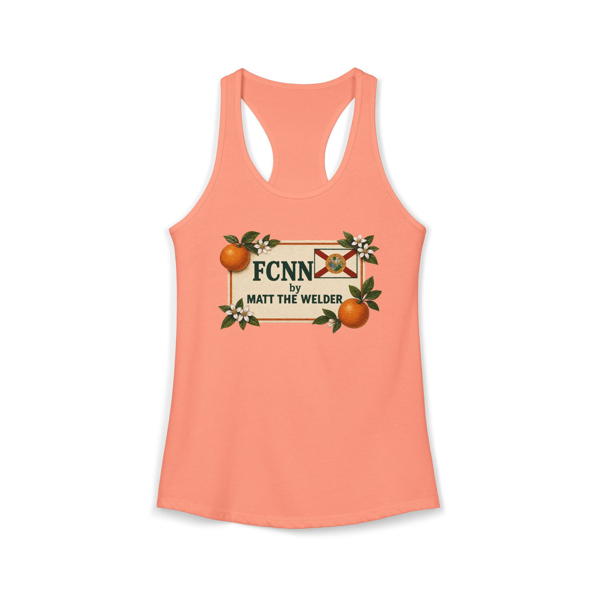 FCNN Women's Ideal Racerback Tank