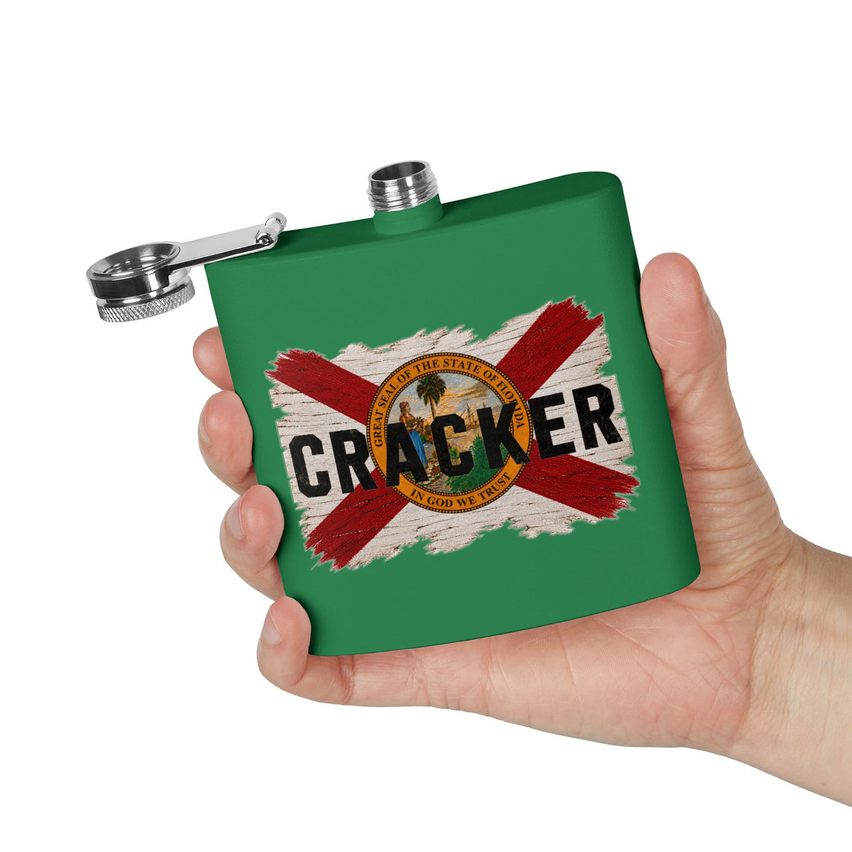 Stainless Steel Flask, 6oz