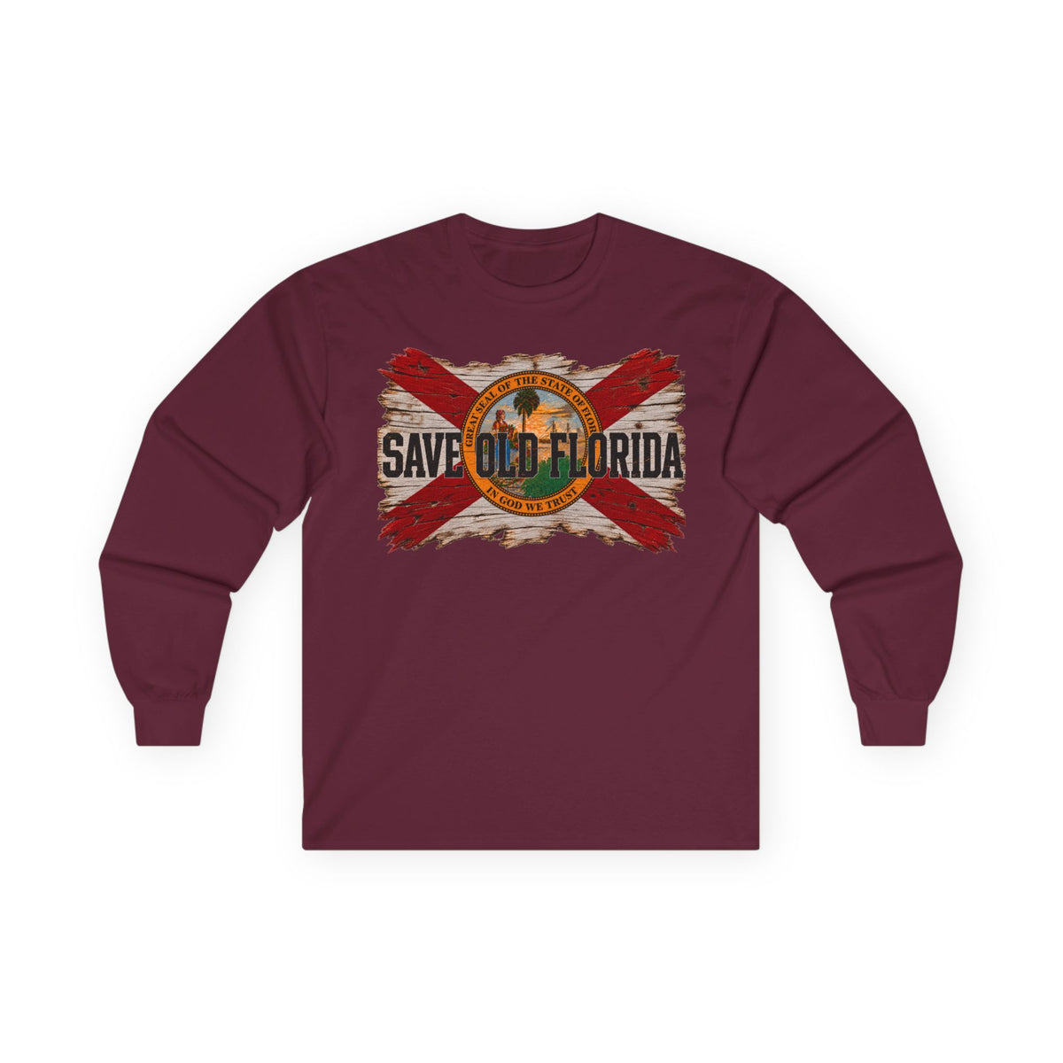 Save Old Florida Unisex Ultra Cotton Long Sleeve Tee