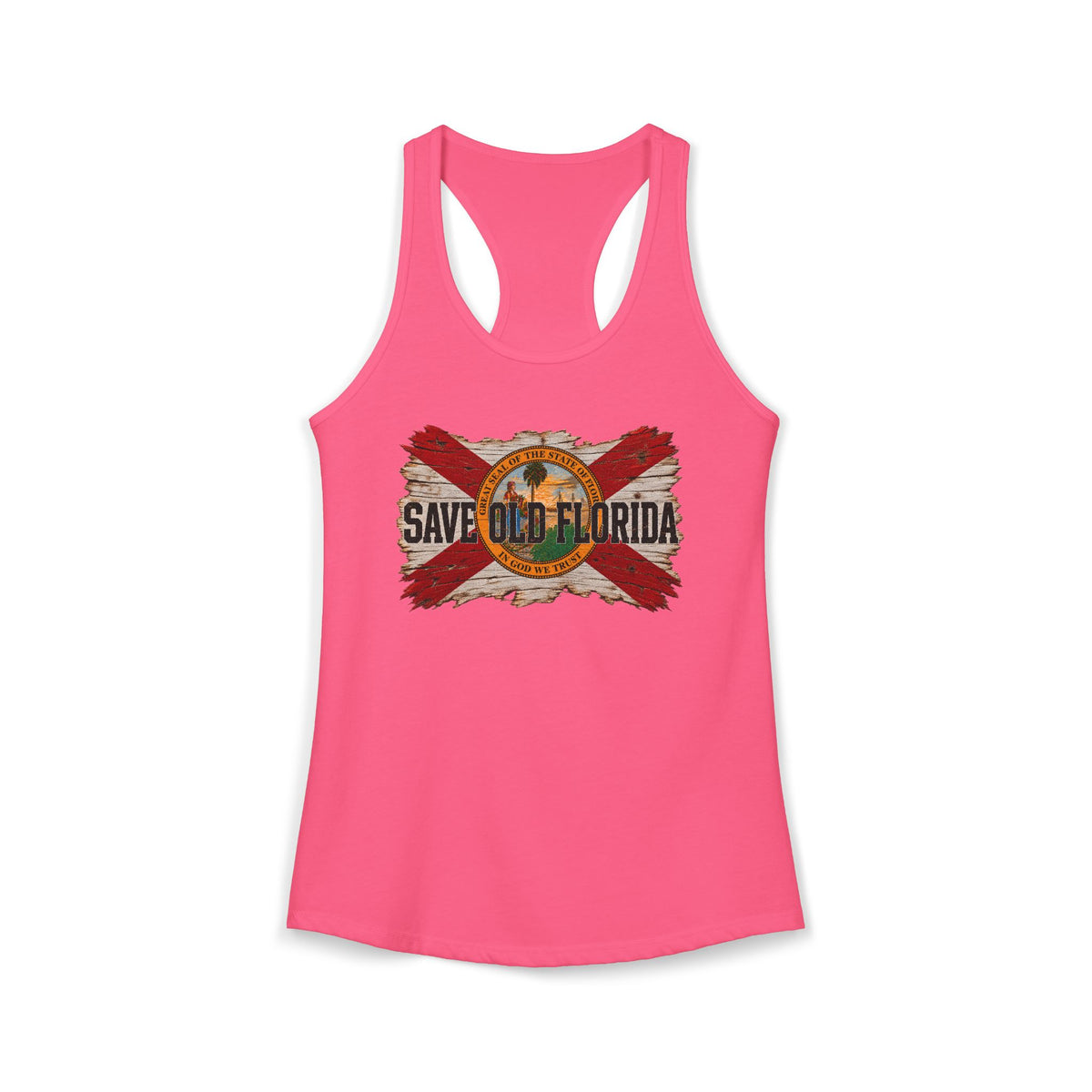 Save Old Florida Women's Racerback Tank