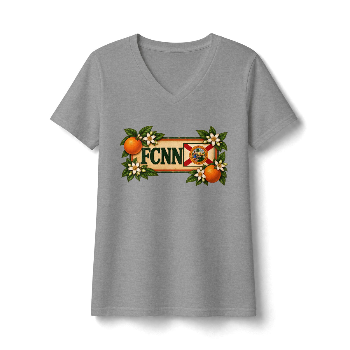 Women's FCNN  V-Neck Tee