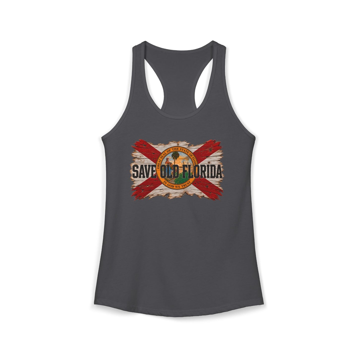 Save Old Florida Women's Racerback Tank