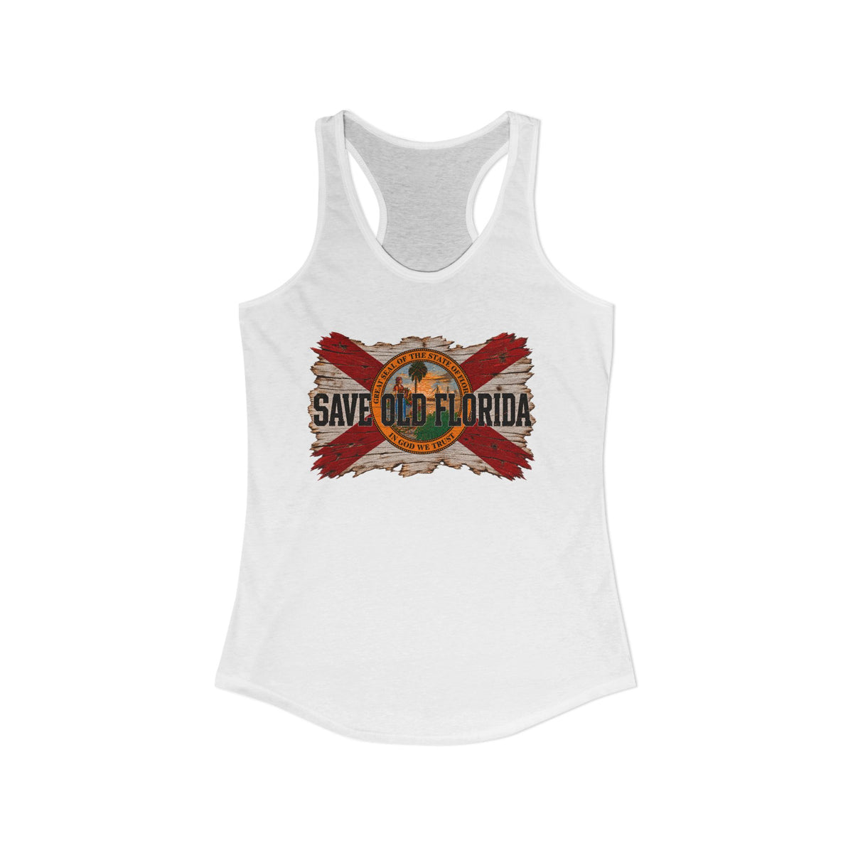 Save Old Florida Women's Racerback Tank
