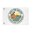 Campaign Flag — "Matt The Welder For Agriculture Commissioner" Double-Sided Garden Banner