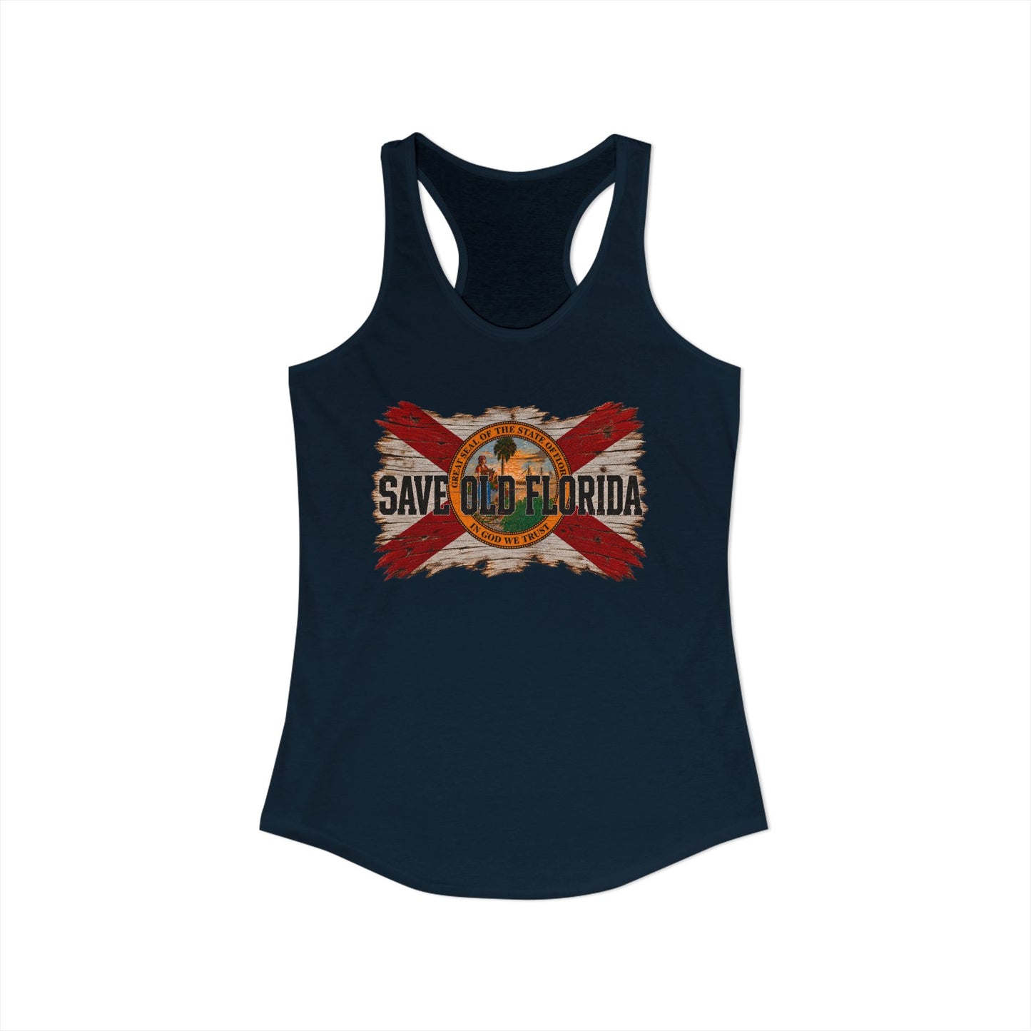 Save Old Florida Women's Racerback Tank