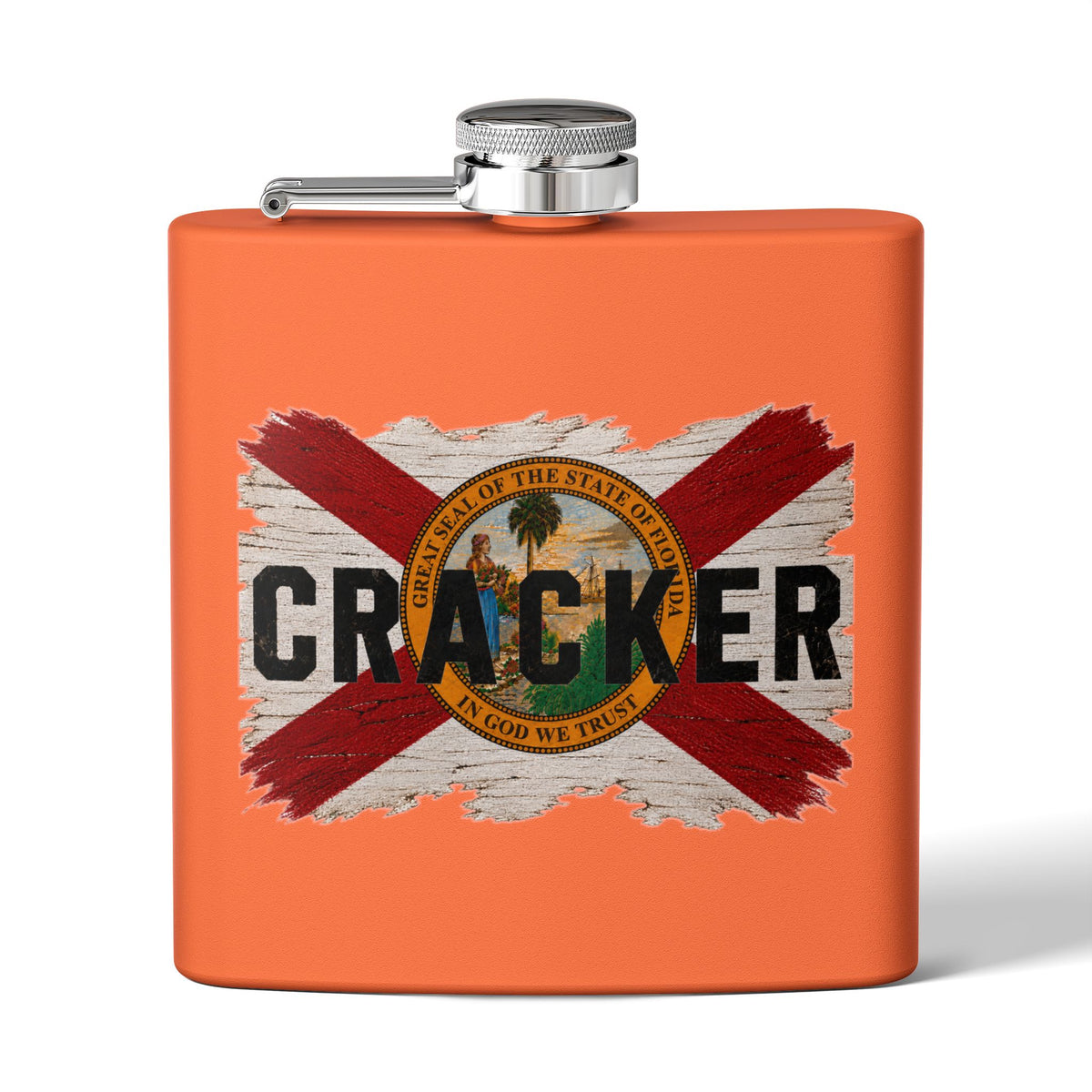 Stainless Steel Flask, 6oz