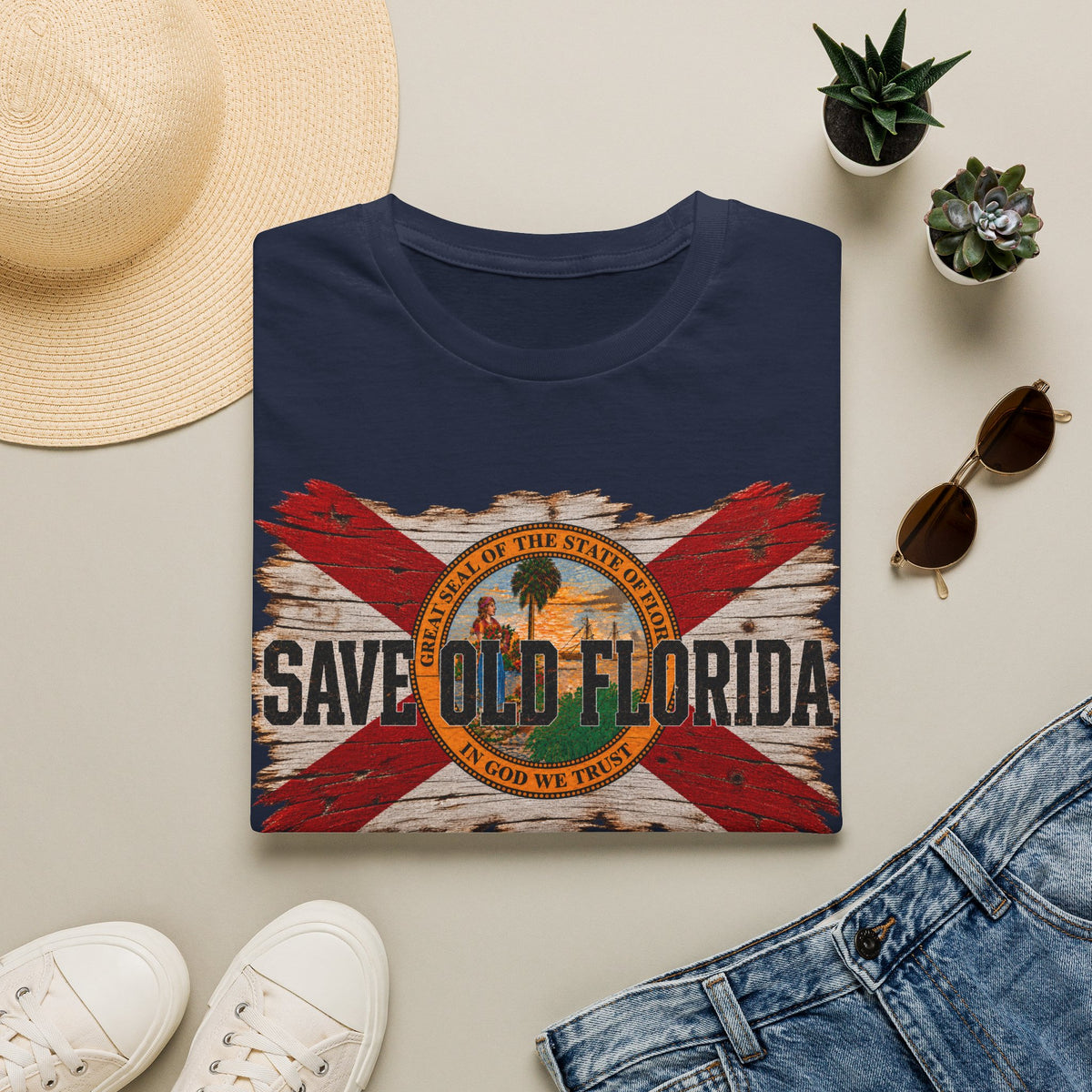 Save Old Florida Unisex Softstyle T-Shirt