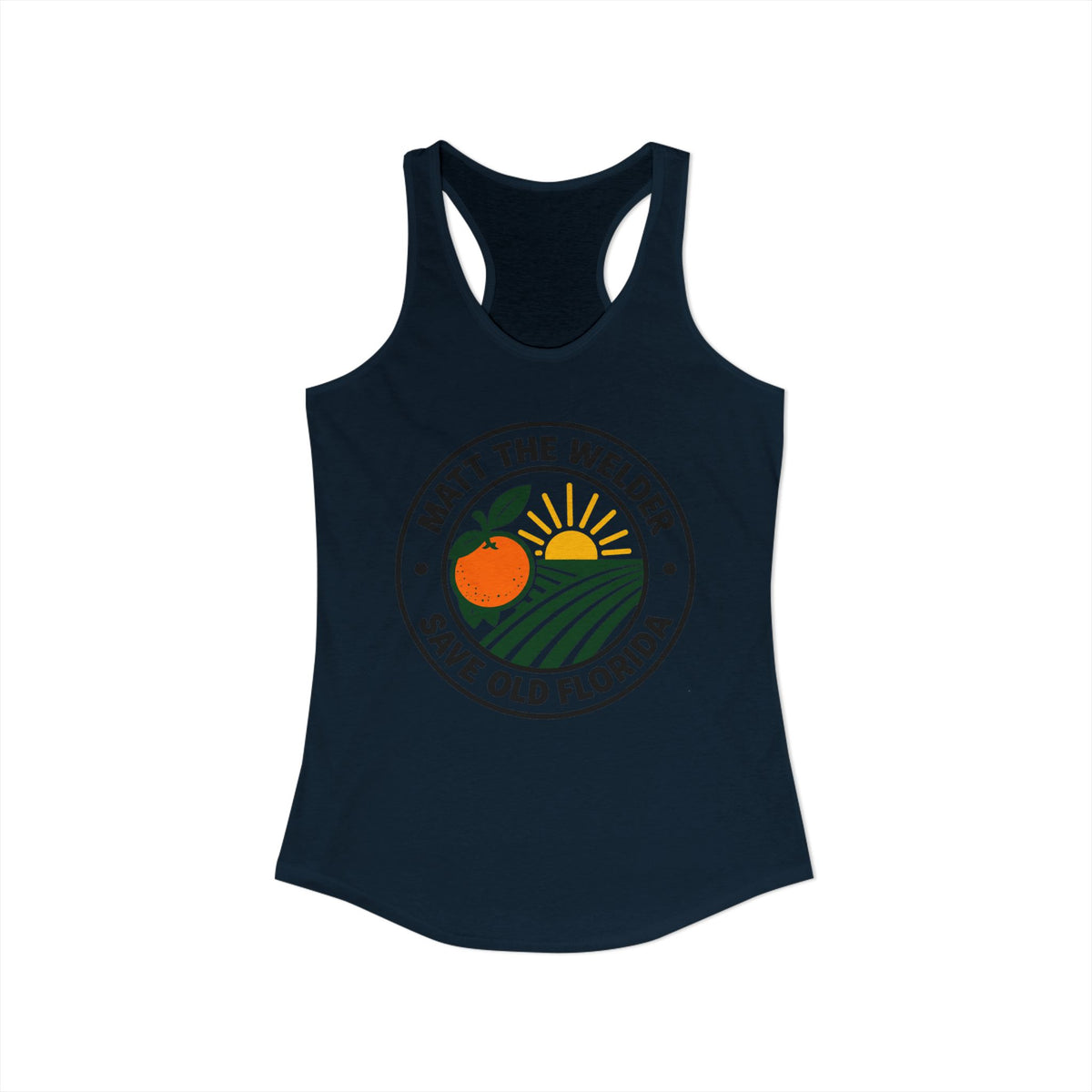Matt The Welder Women's Ideal Racerback Tank