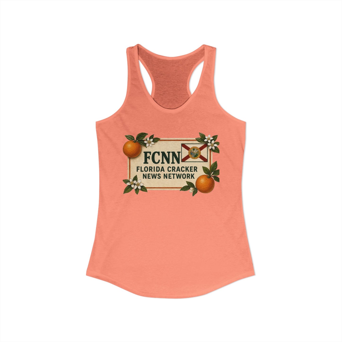 FCNN Women's Ideal Racerback Tank