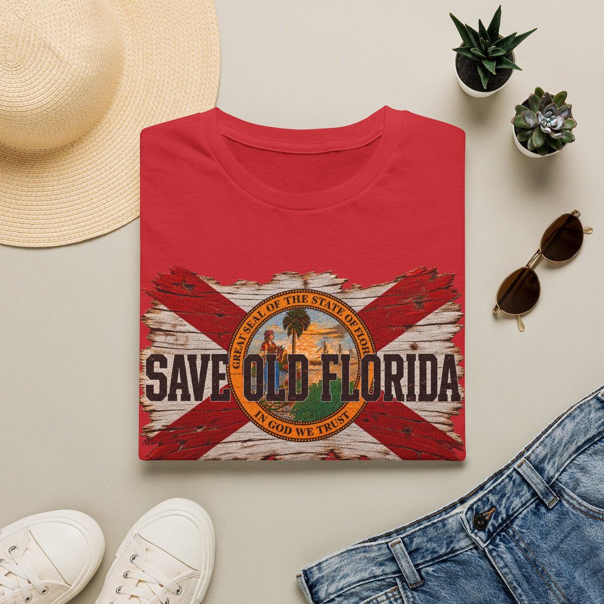 Save Old Florida Unisex Softstyle T-Shirt
