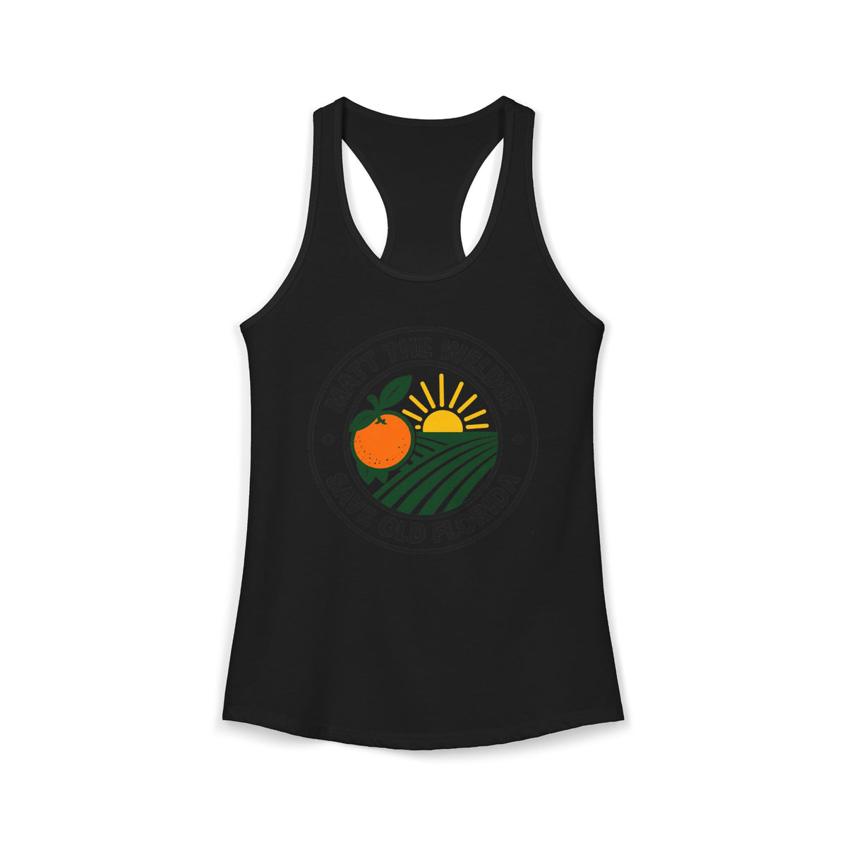 Matt The Welder Women's Ideal Racerback Tank