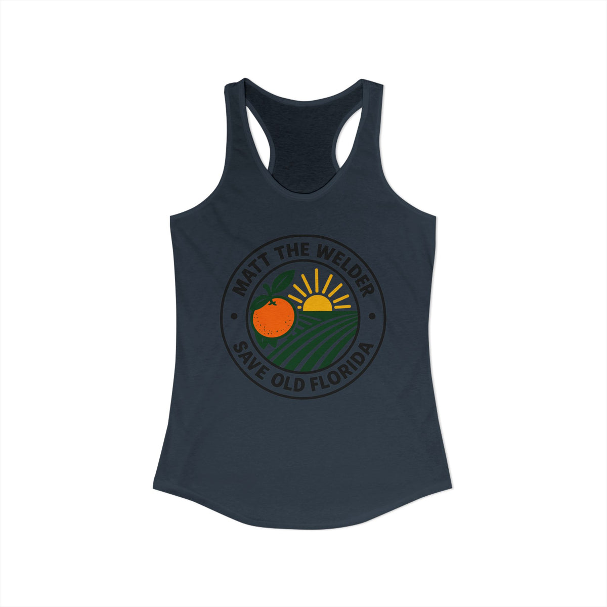 Matt The Welder Women's Ideal Racerback Tank