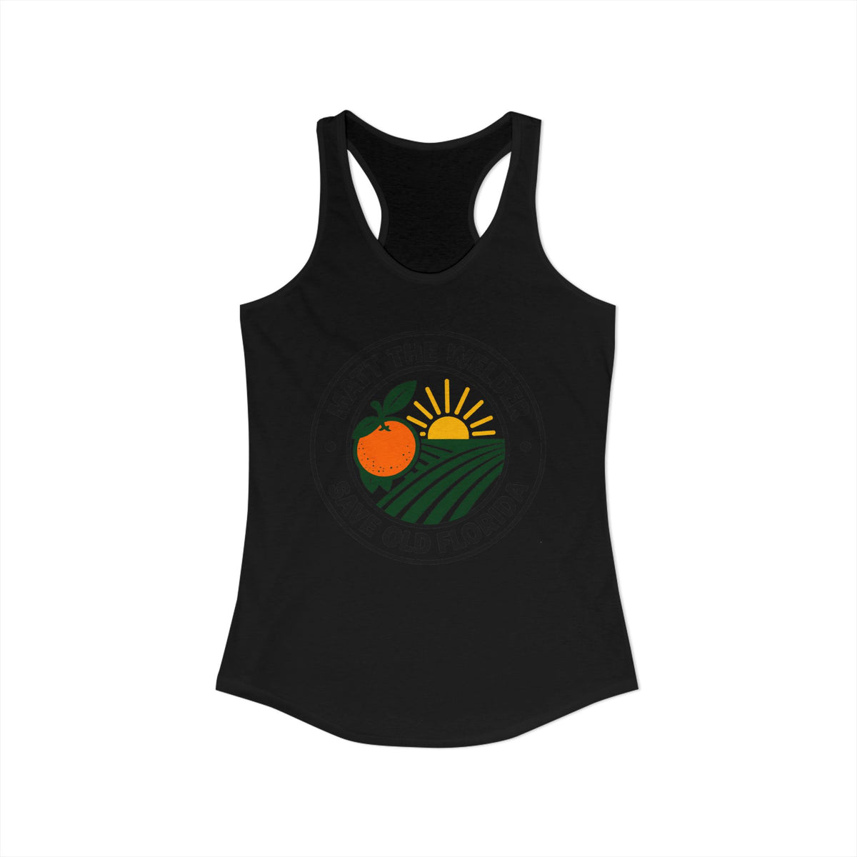 Matt The Welder Women's Ideal Racerback Tank