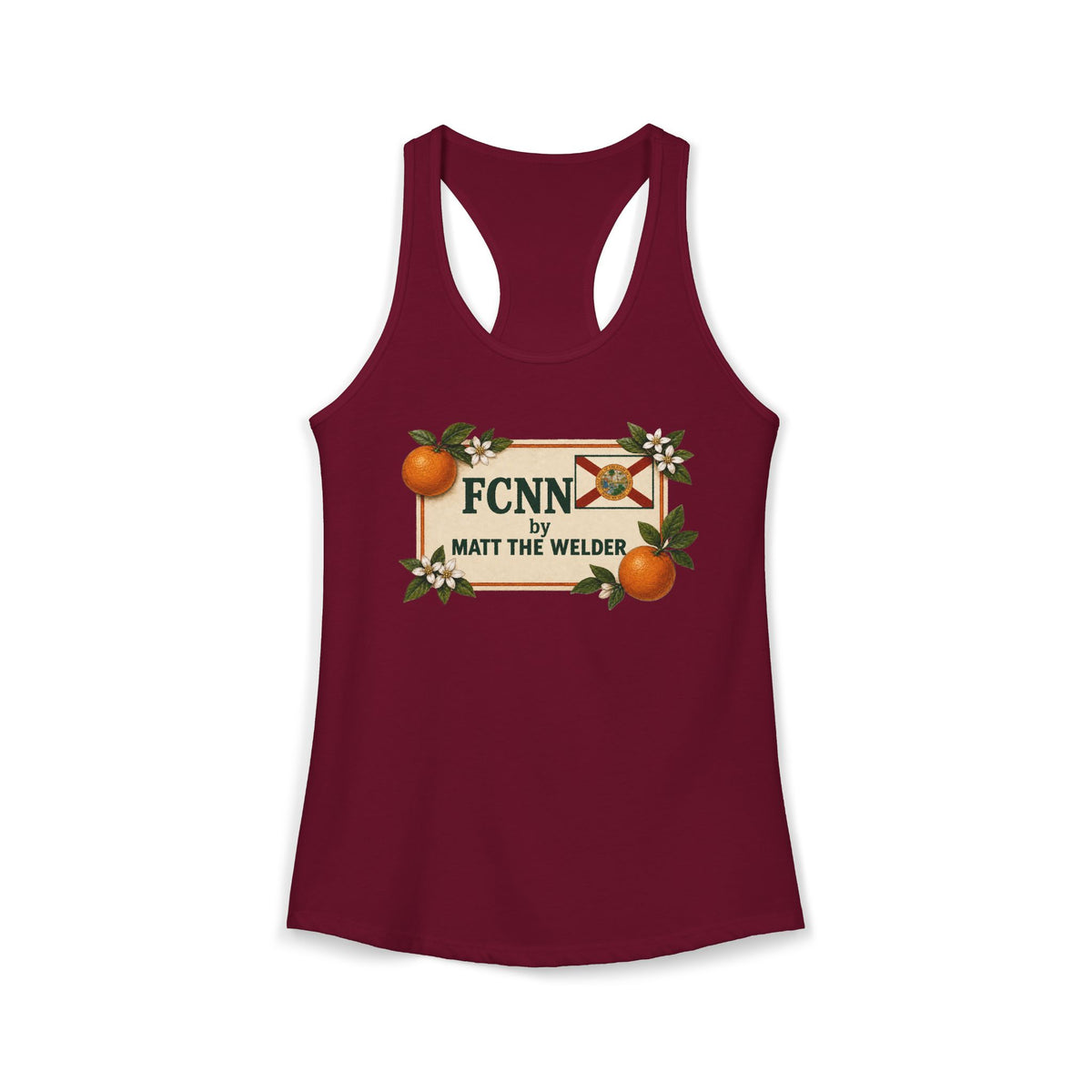FCNN Women's Ideal Racerback Tank