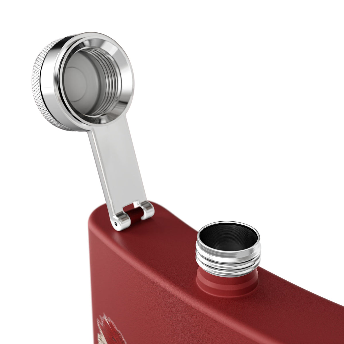 Stainless Steel Flask, 6oz