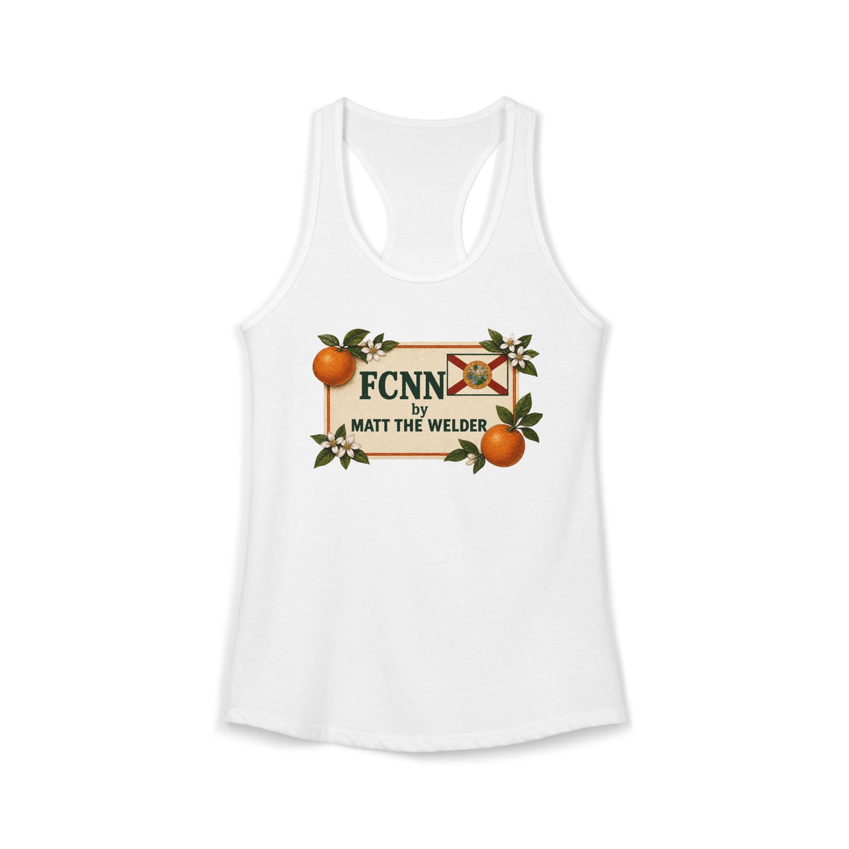 FCNN Women's Ideal Racerback Tank