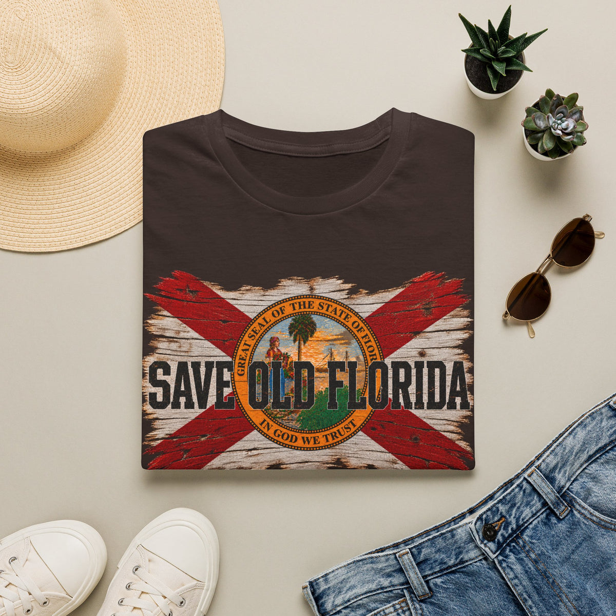 Save Old Florida Unisex Softstyle T-Shirt