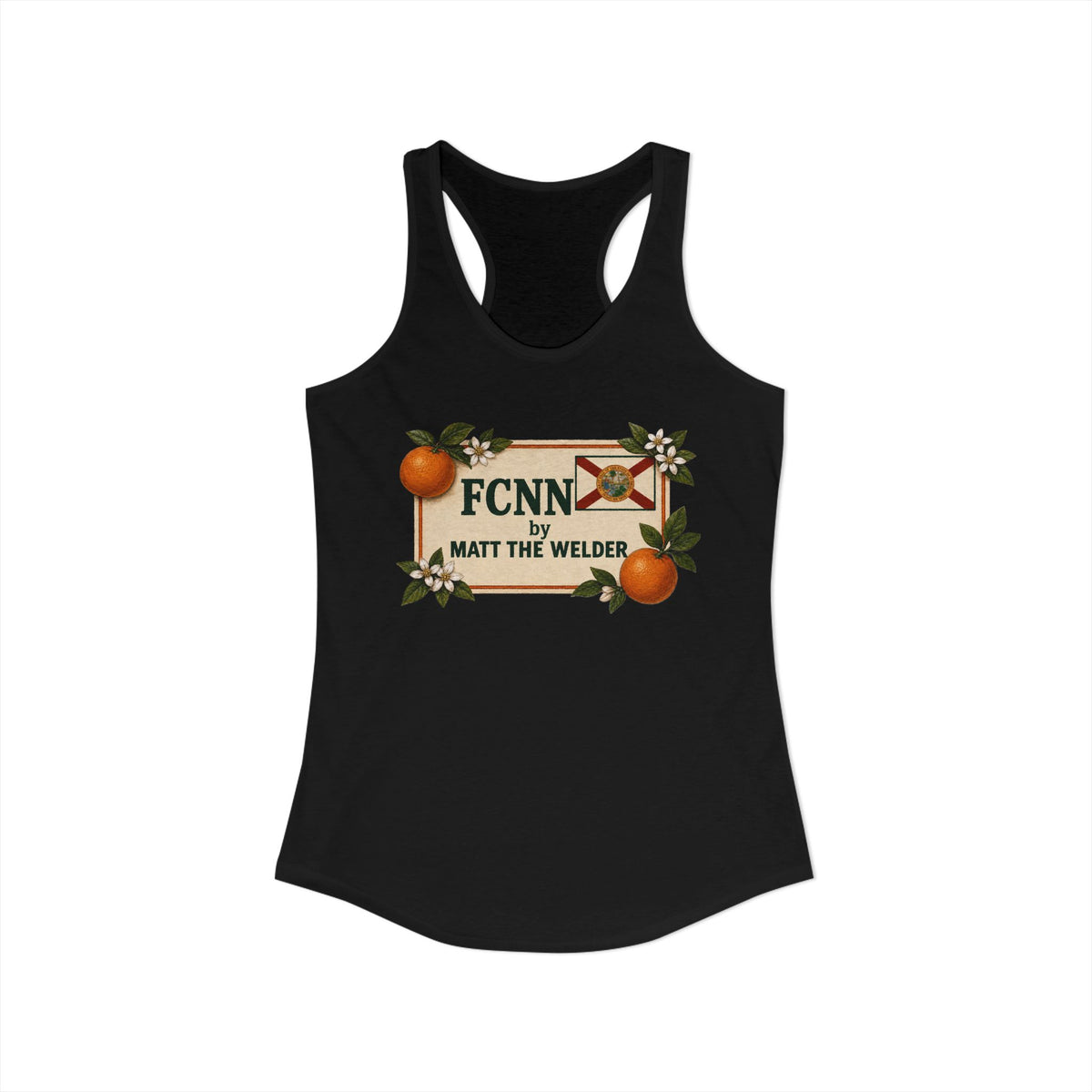 FCNN Women's Ideal Racerback Tank
