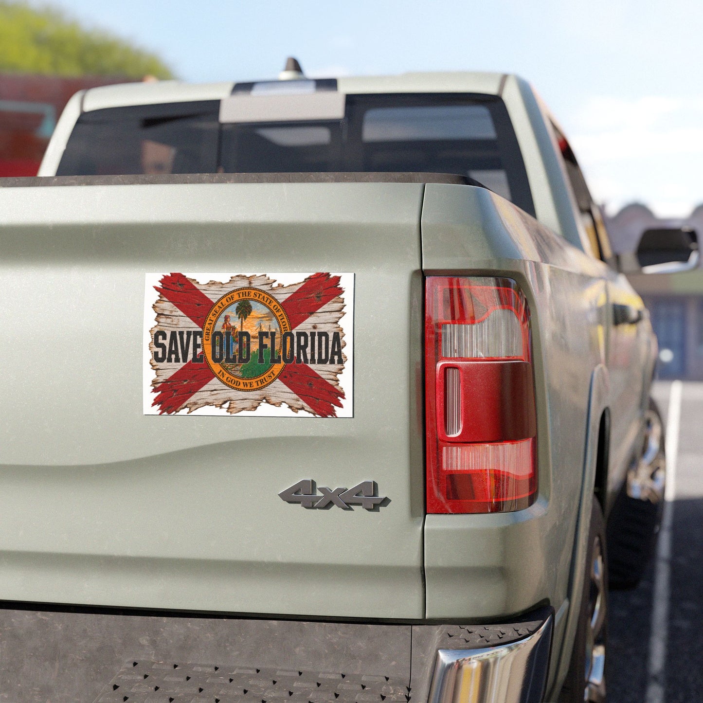 Save Old Florida Car Magnet