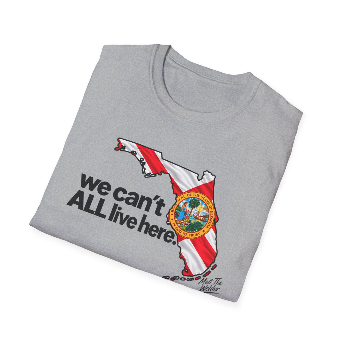 T-Shirt – "We Can’t All Live Here" Tee