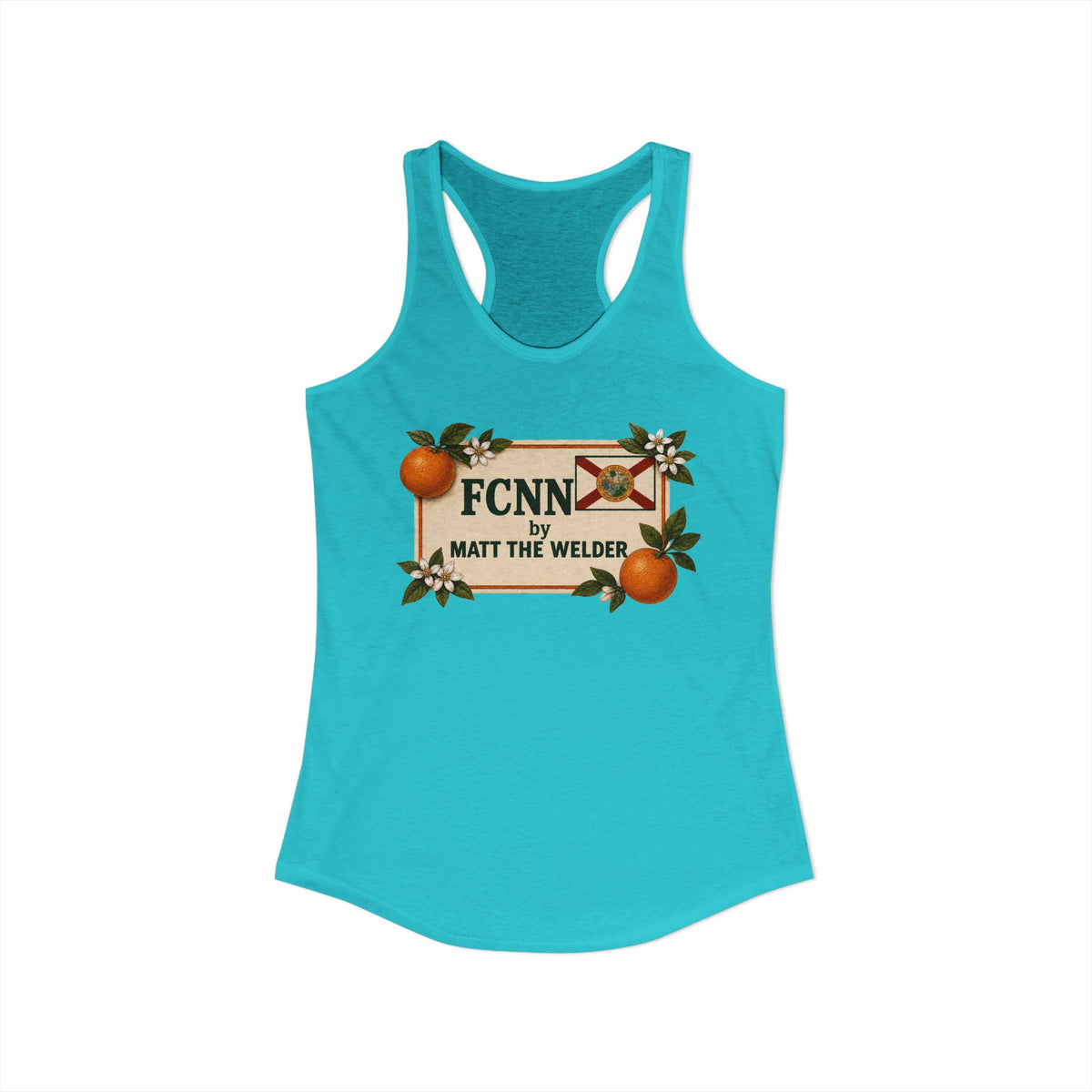 FCNN Women's Ideal Racerback Tank