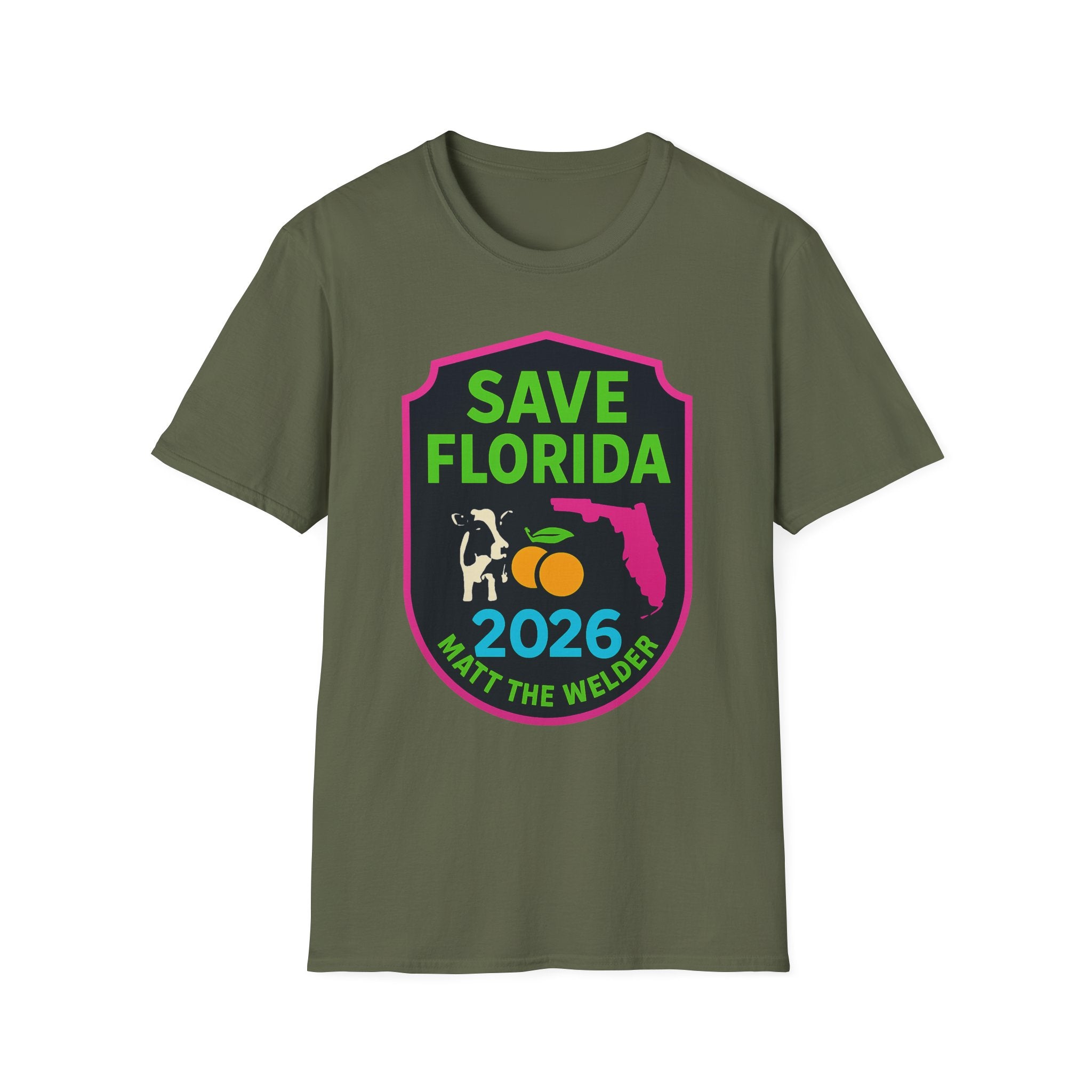 Save Florida 2026 T-Shirt – Matt the Welder Campaign Tee