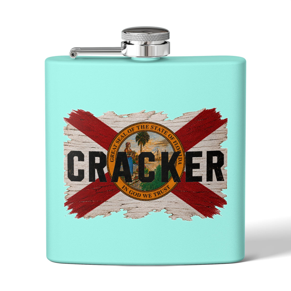 Stainless Steel Flask, 6oz