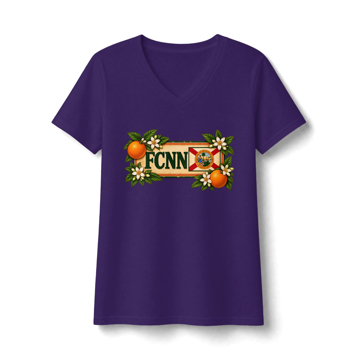 Women's FCNN  V-Neck Tee