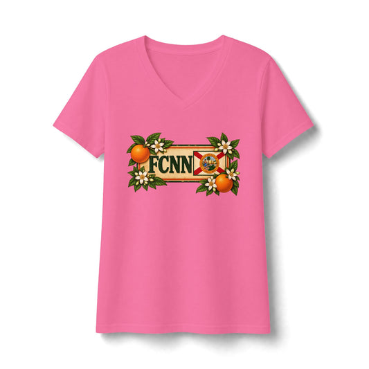 Women's FCNN  V-Neck Tee
